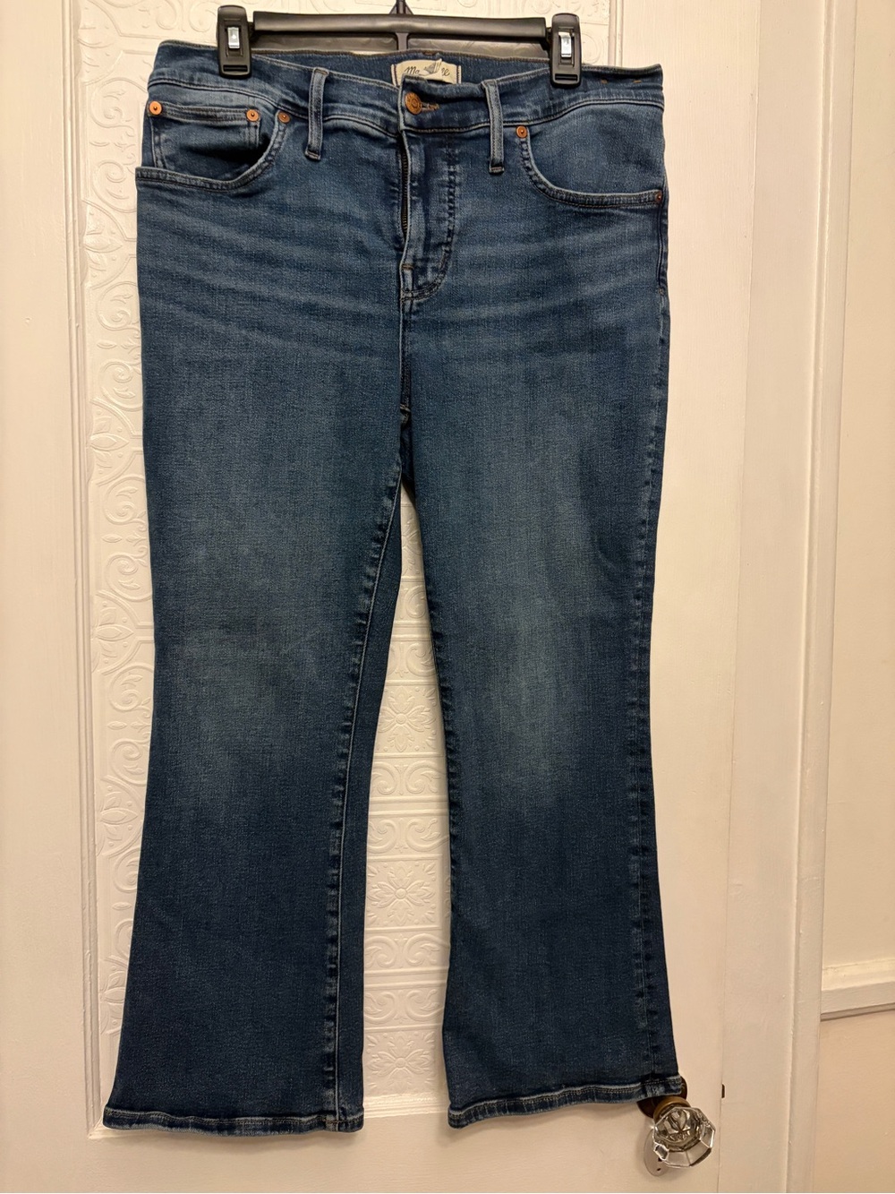 Madewell Mid-Rise Kick out Flare - 31 petite